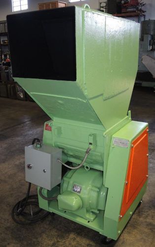 15 hp foremost grinder plastic granulator throat size 18&#034;x15&#034; / great condition! for sale