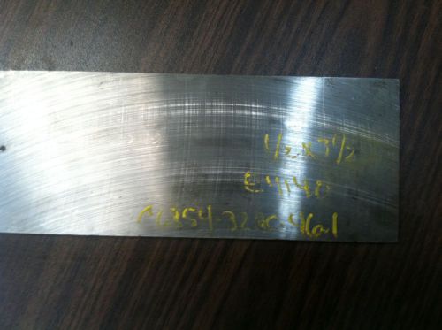 4140 tool steel flat bar 3-1/2&#034; x 1/2&#034; x 8&#034;  - chrome-molybdenum for sale