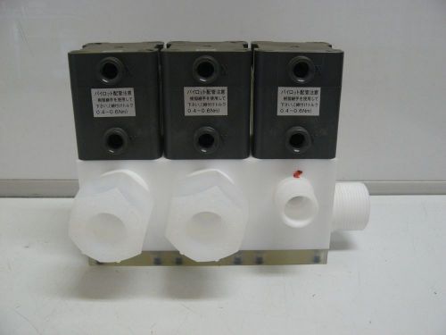 NEW CKD GAMD402-X0194-03 PNEUMATIC ACTUATED CHEMICAL VALVES 0-0.3 MPA