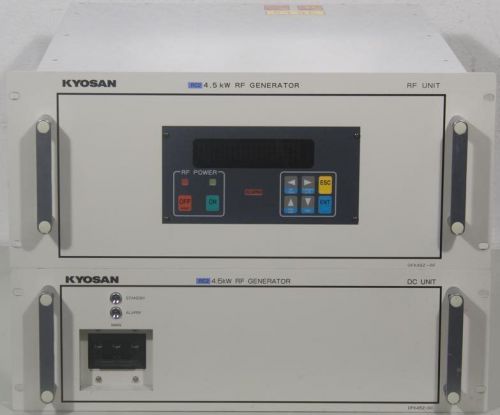 Refurbished kyosan dfkz45z-ja4 rf generator 4.5 kw 27.12 mhz asm 93000-06246a for sale