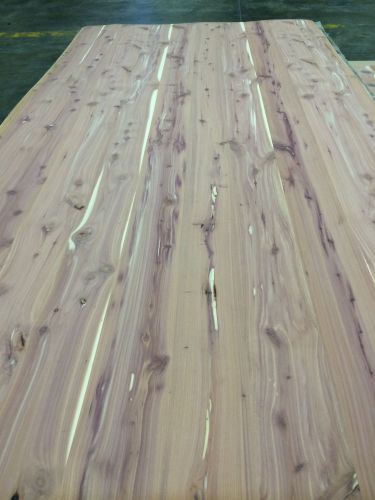 Wood Veneer Aromatic Cedar 48x98 1pc total 10mil paper backed &#034;EXOTIC&#034; 516.3