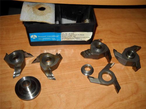 Rockwell international 43-922 carbide tip cove &amp; bead shaper five cutter set for sale