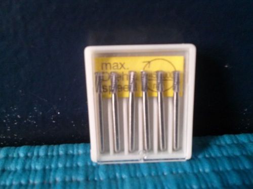 Unused (new) Miltex FG 560 dental burs (12 burs)