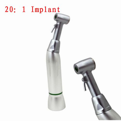 1x NSK Style Dental implant reduction 20:1 low speed Contra Angle Handpiece NEW