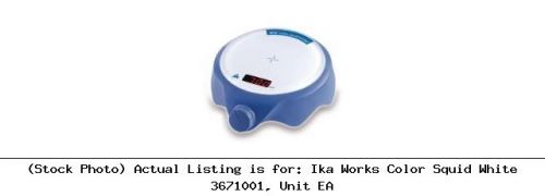 Ika Works Color Squid White 3671001, Unit EA Laboratory Apparatus