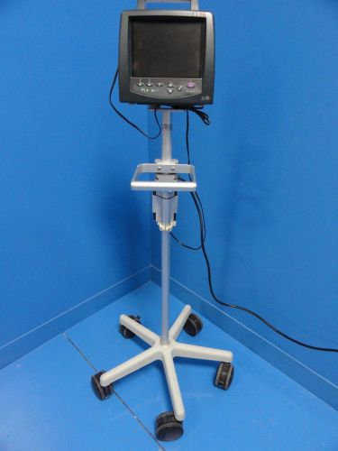 Philips m2636b telemon b monitor w/ m2601 transmitter &amp; rolling stand for sale