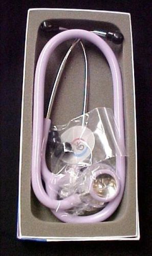 Grx medical stethoscope dual head nursing student elite lavender nurse 22&#034; dd-2 for sale