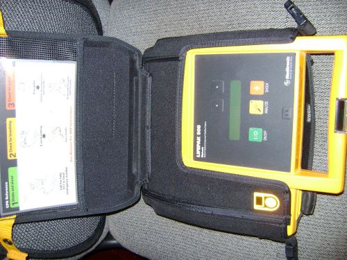 Physio control lp 500 biphasic pedi &amp; adult aed new battery for sale