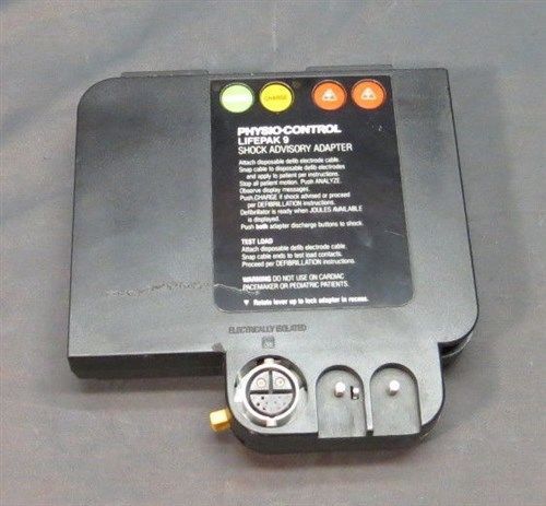 Physio control 803732-20 lifepak 9 advisory adapter for sale
