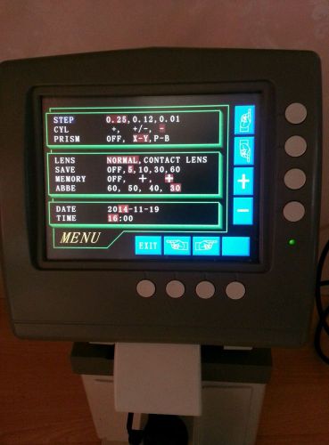 Color Screen Auto Lensmeter/Lensometer with Thermal printer
