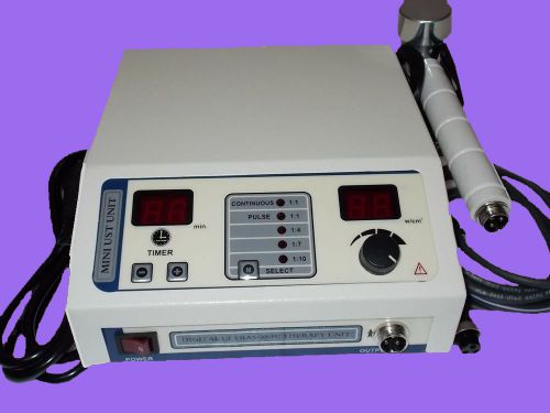 1Mhz Ultrasound Ultrasonic Therapy Machine Chiropractic Therapy New Model