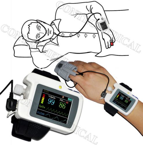 New Contec Respiration Sleep Monitor,SPO2,Pulse Rate Sleep apnea screen meter