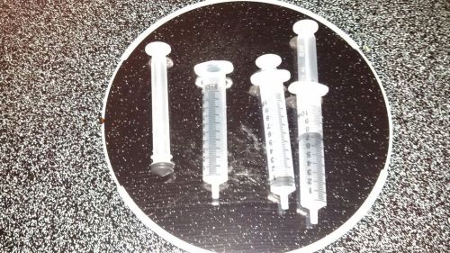 100 x 10ml BD Latex free disposable plastic syringes (non-sterile)
