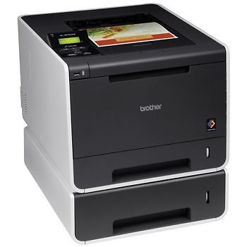 New brother hl-4570cdwt color laser printer w/duplex and dual paper trays for sale