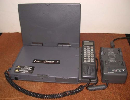 Mitsubishi OmniQuest NT100A Satellite Phone ST251A Free S&amp;H