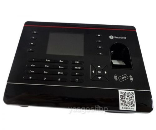 NEW 2.8&#034;LCD Biometric Attendance Fingerprint System Employee Time Clock ID TCP