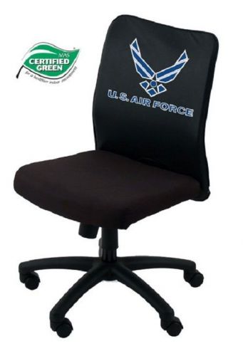 B6105-lc033 boss budget mesh office task chair with the u.s air force logo cover for sale