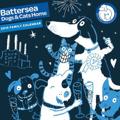 BATTERSEA CATS AND DOGS SQUARE CALENDAR C14088