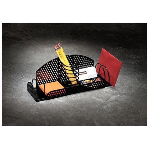 Fellowes perf-ect desk organizer - 4.75&#034; x 13&#034; x 4&#034; - 4 compartment[s] - (22326) for sale