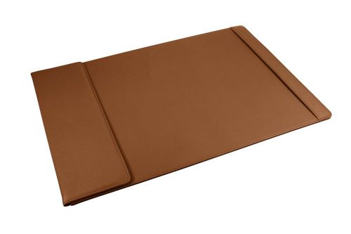 LUCRIN - Deluxe desk pad 25.6 x 17.7 inches - Smooth Cow Leather - Tan