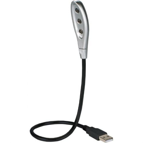 QVS USB-L3B FLEXIBLE BLK USB 3-LED NOTEBOOK