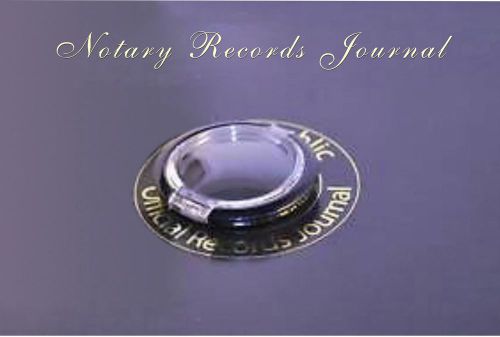 BEST selling Bundle of NEW 2 Items Notary Inkless Pad and Notary Record Journal