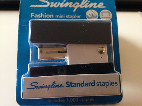 Swingline Mini Fashion Stapler Black  Free Shipping!!!