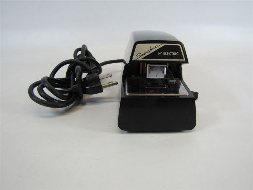 Swingline model 67 office desktop high capacity electric stapler black for sale