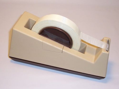 SCOTCH 3M C 25 Heavy Duty TAPE DISPENSER 28000 Weighted Retro with Tape