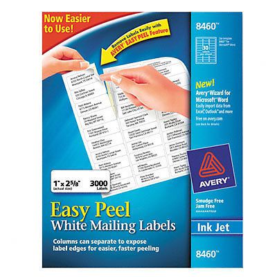 Avery Easy Peel Mailing Label - AVE8460