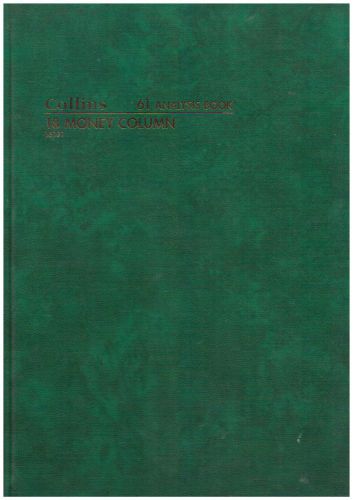Collins 61 Analysis Book 18 Money Column 13131