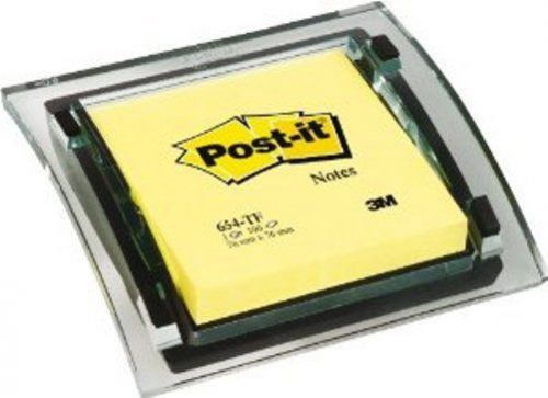 Post-it Note Designer Dispenser - With 1 Canary Yellow Pad - 76 mm x 76 mm