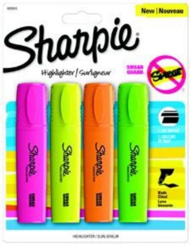 Sanford Sharpie Blade Highlighter 4 Count Set
