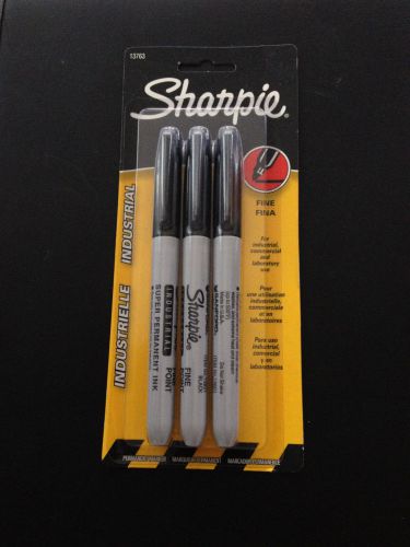 Sharpie Industrial Black Pens New!!!