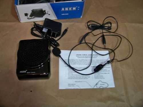 Aker MR1505 Portable Megaphone Loudspeaker Amplifier