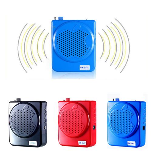Voice Amplifier Microphone Loudspeaker FM/USB/TF Slot For Guiding Teaching Sales