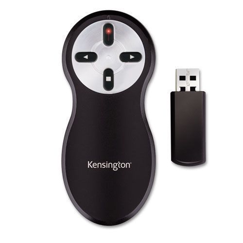 Kensington Wireless Presenter w/ Laser Pointer, PC, 50 ft (KMW33374), 2 Each
