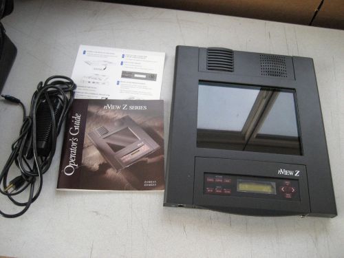 Used nview z 215 panel projection, case, power supply, remote, cables, op manual for sale