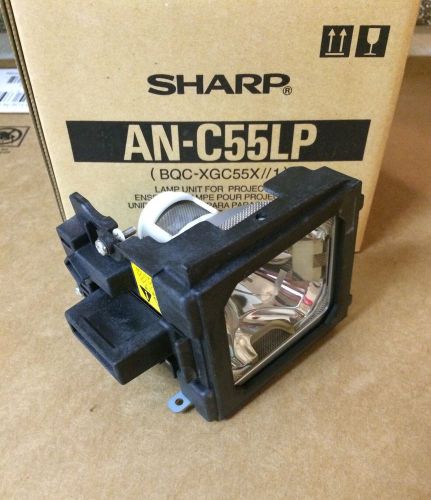 NEW SHARP Genuine OEM Bulb With Housing AN-C55LP Projector
