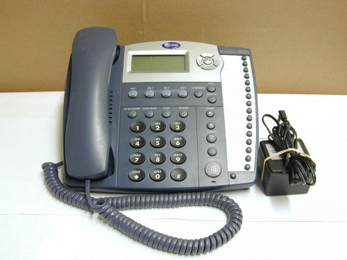 AT&amp;T 945 Four-Line Corded Speaker Phone Business w/ Power Adapter