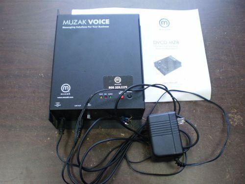 MUZAK  MDVCD-MZ8 COPAC DISC AUTOLOAD VOICE ON HOLD SYSTEM  W184