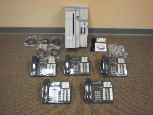 Nortel norstar cics business office phone system meridian (5) t7316 display sets for sale