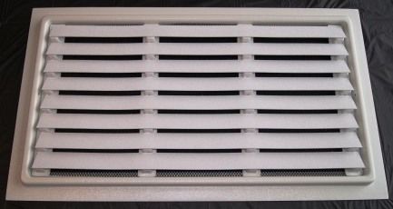 Flood vent (16&#034; x 32&#034;) white / crawl space / crawlspace / engineered vent for sale