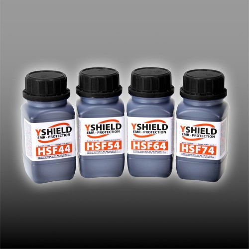 HF+LF | Sample set HF shielding paints | 4 x 0.25 liter | Electrosmog