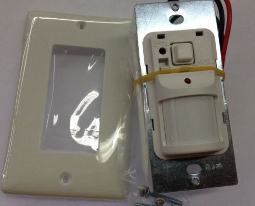 Hubbell WS1277W, 120/277 VAC ,60 Hz, White H-Moss Wall Switch Sensor (NIB)