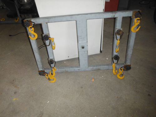 HOIST  4 HOOK  CRANE LIFT RIG  STAMPED CHICAGO