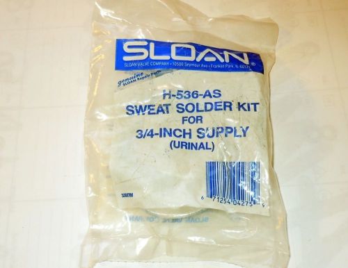 Sloan h-536-as sweat solder kit for 3/4&#034; urinal supply for sale