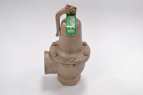 WATTS 740 50 LBS MODEL M SAFETY IRON 1-1/4X1-1/2IN NPT RELIEF VALVE B323058