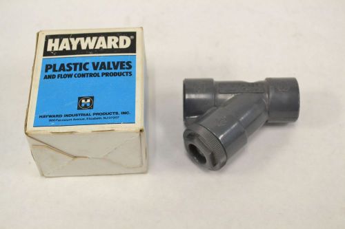 NEW HAYWARD Y PLASTIC FLOW PVC 1/2 IN STRAINER B290296