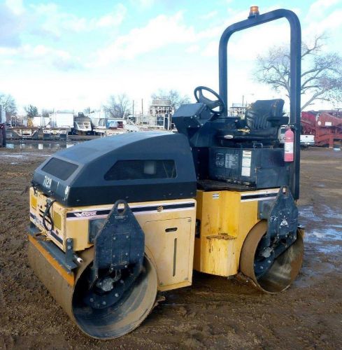 2007 Stone WP6100 Wolfpac Tandem Smooth Drum Asphalt Compactor (Stock #1759)